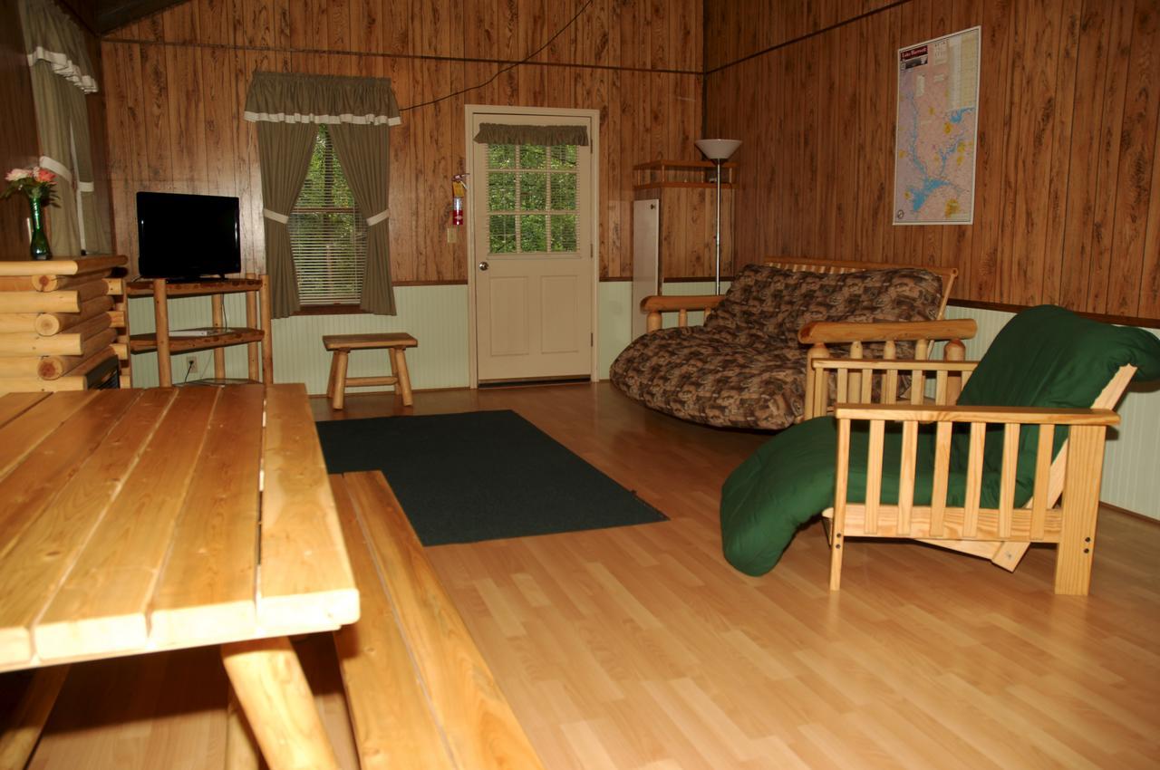 Carolina Landing Camping Resort Deluxe Cabin 4 Fair Play Exteriör bild